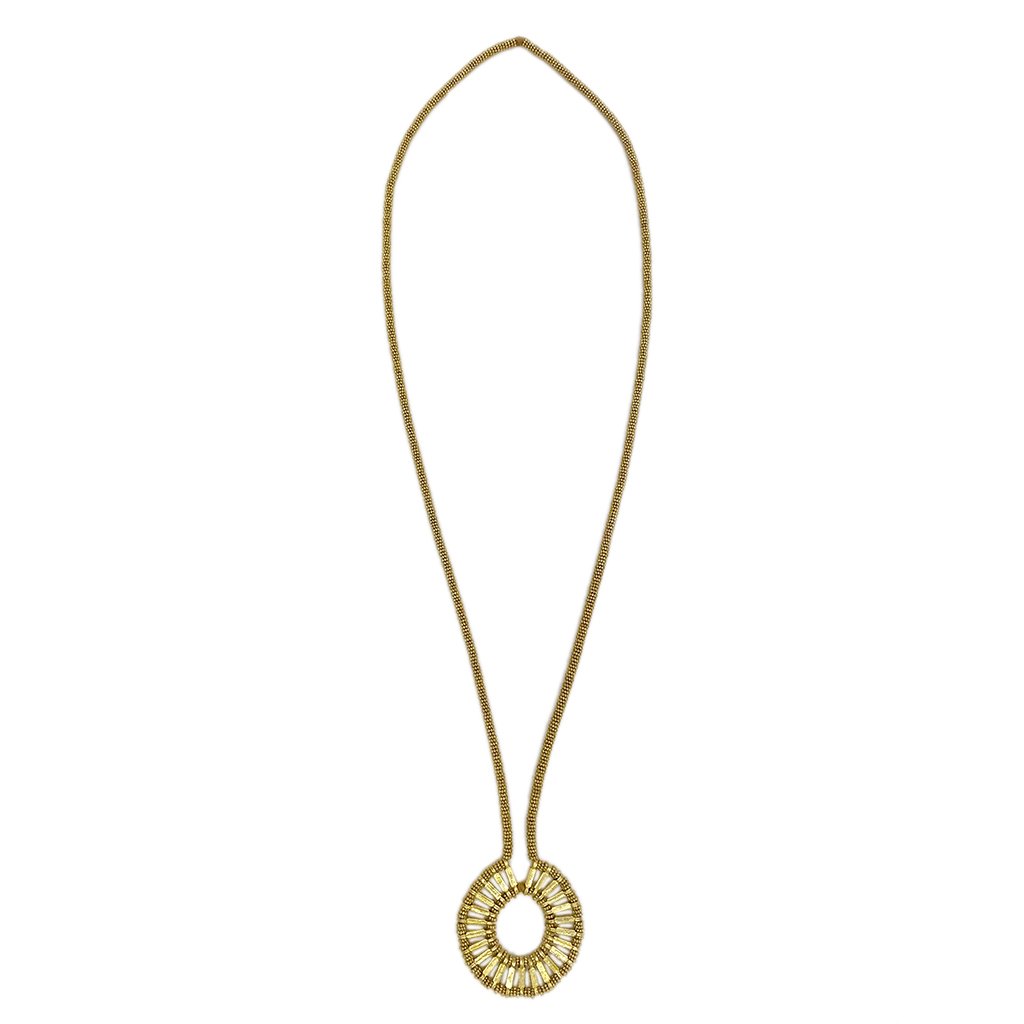 Golden Halo Necklace - Miraposa