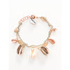Seashells and 18kt Gold Plated Bracelet - Miraposa