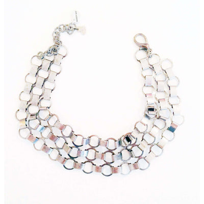Choker With Studs Statement Necklace - 2 Colors. - Miraposa