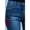 Skinny Jean Embroidered Detail - Miraposa