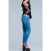 Distressed Skinny Jeans - Miraposa