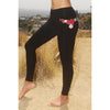 Yoga Leggings Lakota Rose - Organic Cotton - Miraposa