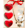 Heart and Cherub Multi-Charms Necklace - Miraposa
