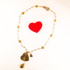 Triple Heart Charms Necklace - Miraposa