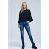 Jeans Skinny With Stripes on the Side - Miraposa