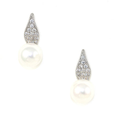 Pearl Petal Earrings - Miraposa