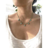 Amazonite Necklace with Teardrop - 14k Gold Vermeil - Miraposa