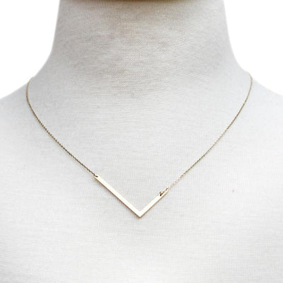 Monogram Collection Gold Initial Necklace - Miraposa