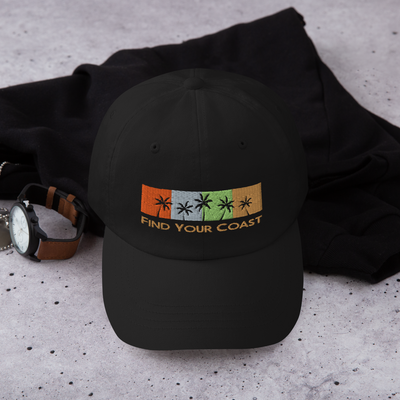 Find Your Coast Palm Sport Hat (Black, Navy, Camo) - Miraposa