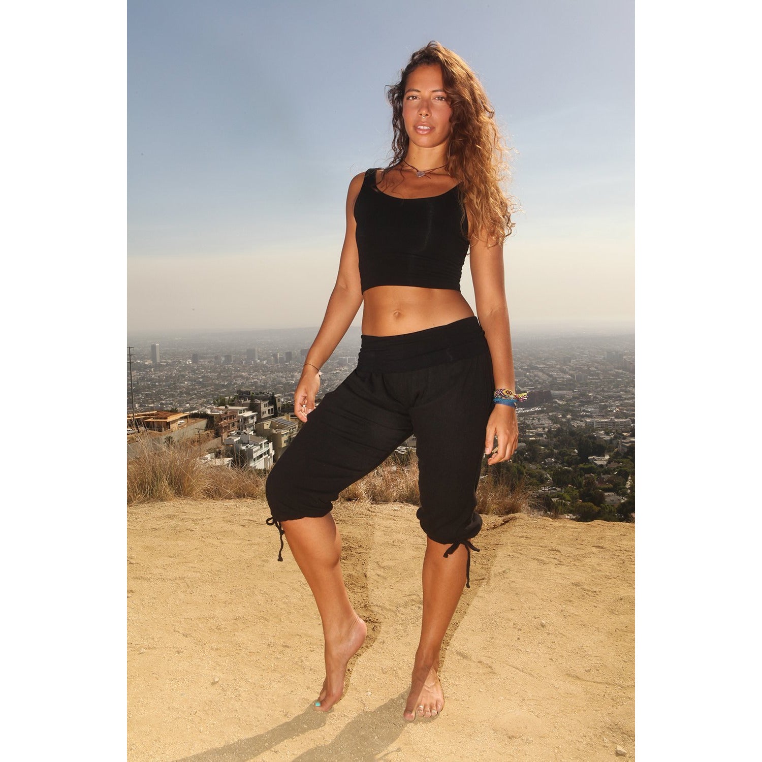 Womens Capri Pants Loose Fit Drawstring Straight Leg Stretch Yoga Pants  Workout Tapered Running Cropped Sweatpants (3X-Large, Purple1) - Walmart.com