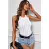 Round Neck Knit Sleeveless Top - Miraposa