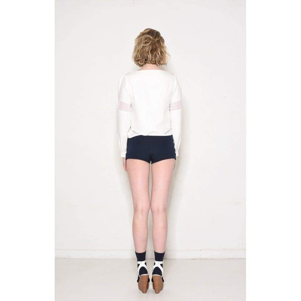 - Miraposa French Jersey Mini Shorts Panel