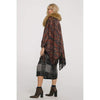 On The Hunt Poncho with Faux Fur Collar - Miraposa